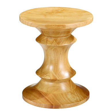 Fine Mod Imports Walnut Stool Style A, Natural