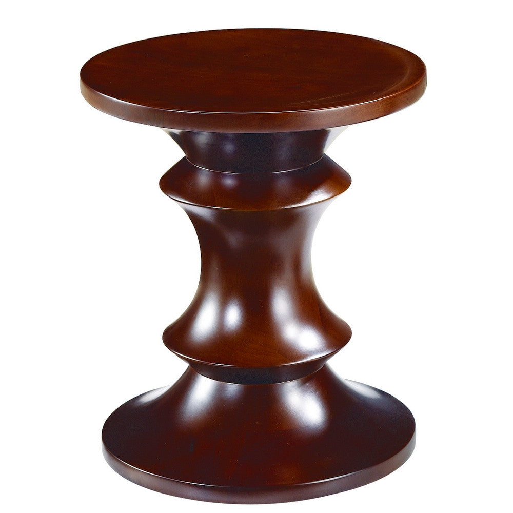 Fine Mod Imports Walnut Stool Style A, Walnut