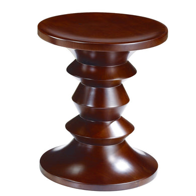 Fine Mod Imports Walnut Stool Style C, Walnut