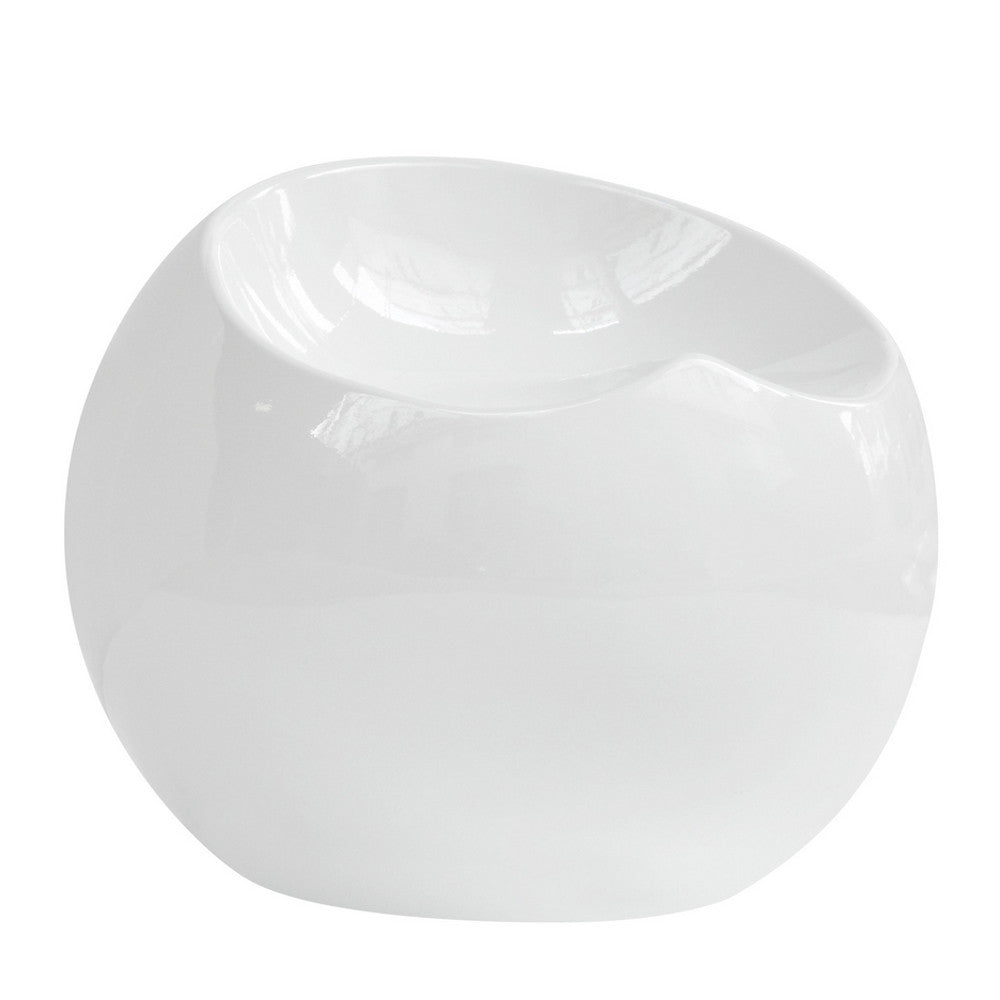 Fine Mod Imports Dewdrop Stool, White