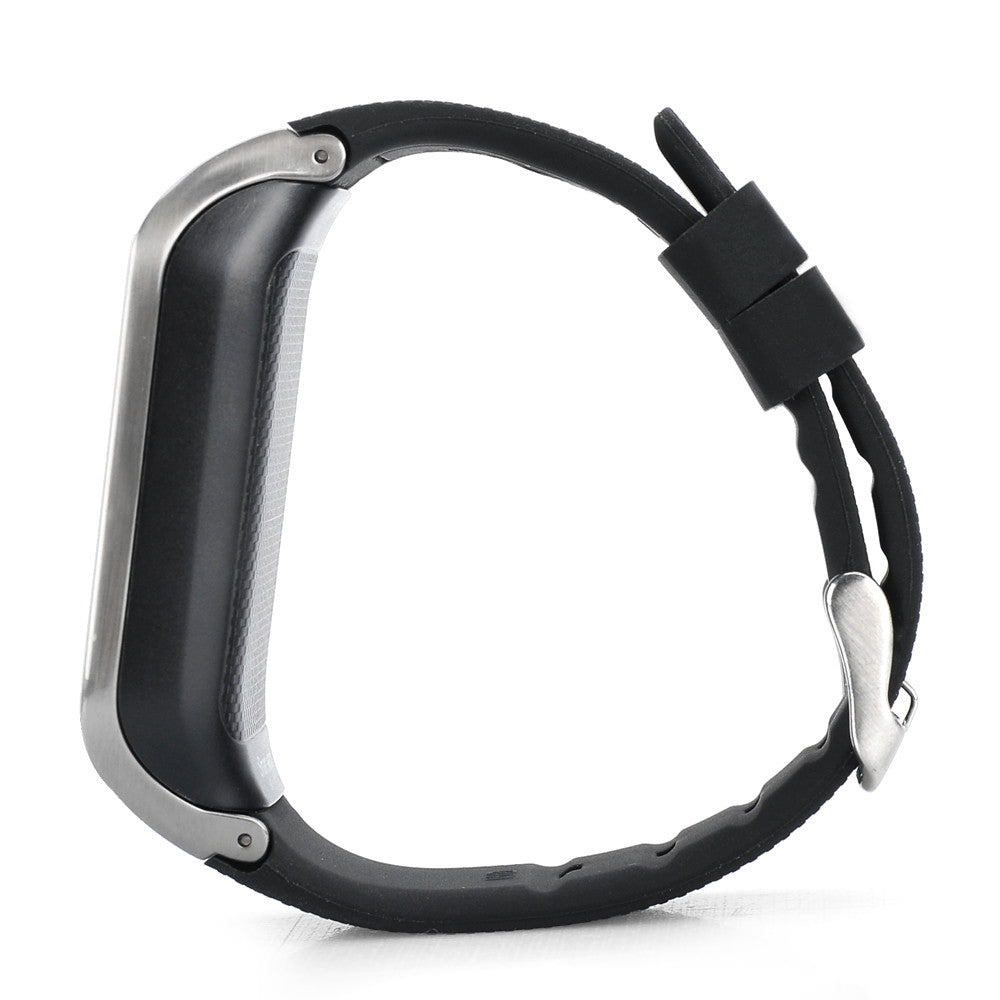 Uhappy UW1 Bluetooth Phone Watch - 1.54 Inch Screen, Pedometer, Sedentary Reminder, GSM, NFC Support, SD Card (Silver)