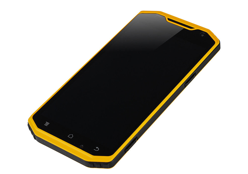 MFOX A10 Pro Military Standard Smartphone - IP68, 6 Inch Display, Octa Core 1.7GHz CPU, 3GB RAM, MIL-STD-810G , 4G, NFC (Yellow)