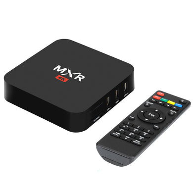 MXR Android 4K TV Box - Wi-Fi, DLNA, Miracast, Airplay, H.265 Decoding, Quad Core CPU, Kodi