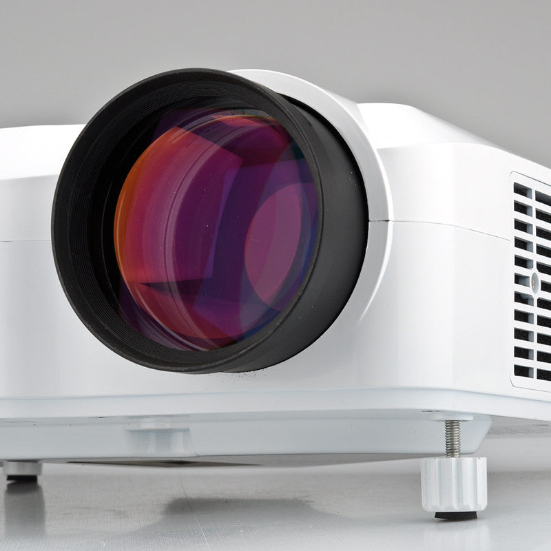 3500 Lumens Projector - 1280x768 Resolutions, 5.8 Inch LCD Panel, 1000:1 Contrast Ratio, HDMI, 26 To 120 Inch Picture (White)