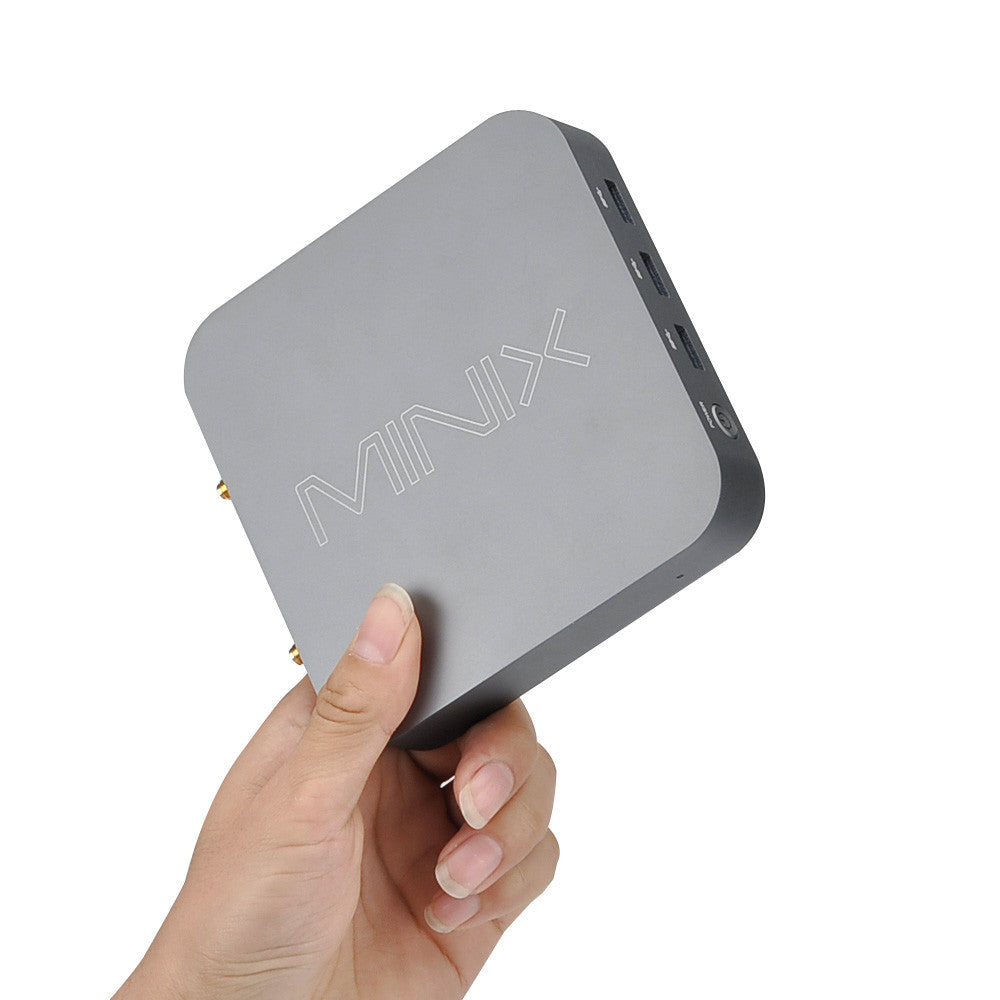 MINIX NGC-1 Windows Mini PC - Celeron N3150 CPU, 4GB RAM, 128GB SSD, Windows 10, Bluetooth 4.2