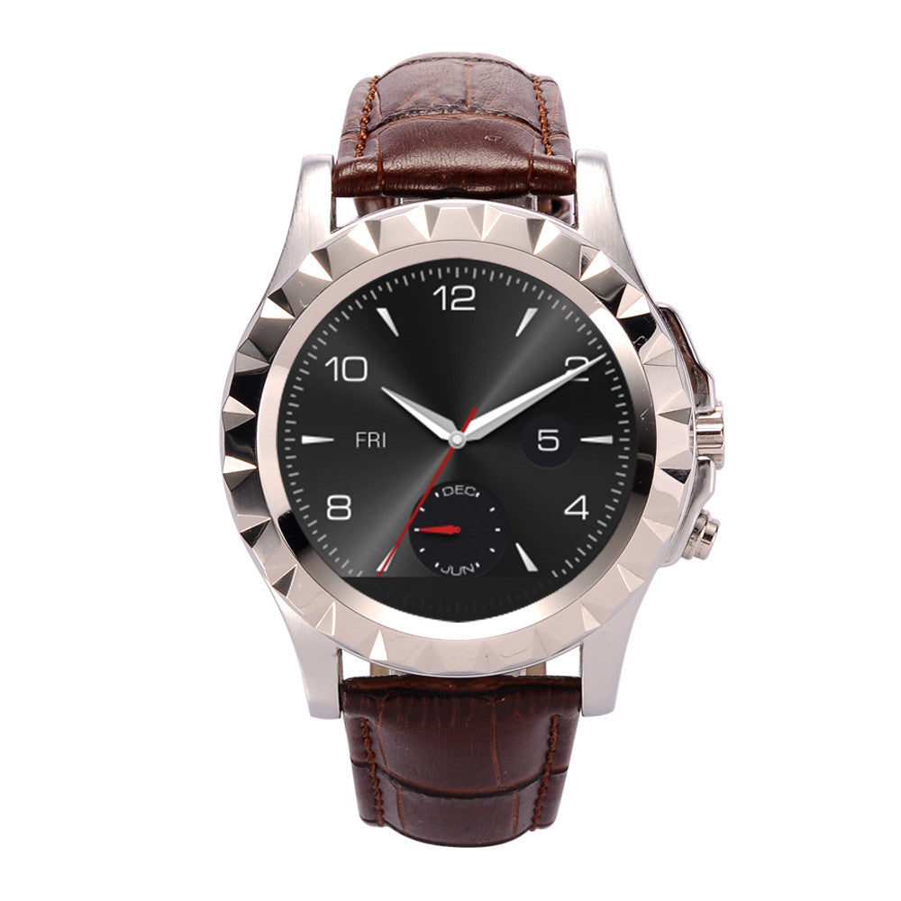 NO.1 S2 IP67 Bluetooth Smart Watch - MTK6260 CPU, 1.33 IPS Inch Screen, Android + iOS Compatible (Silver)