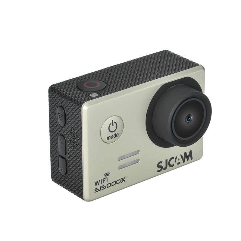 SJCAM SJ5000X Elite Edition Action Camera - 4K, Gyro Sensor, WDR, 170 Degree Lens, Wi-Fi, Loop Recording (Silver)