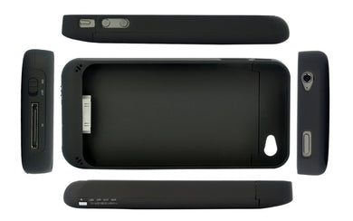 Slim Battery Case for iPhone 4 / 4S - 1500mAh (Black)