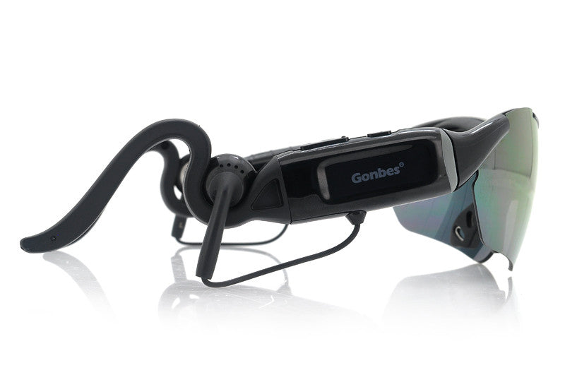 Bluetooth Sport Sunglasses - Stereo Music, Bluetooth Version V2.1+EDR, Touch Control, 3x Detachable Lens