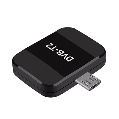 Micro USB DVB-T2 Digital TV Receiver - 48.25 to 863.25 MHz Receiver, Fast Forward, Rewind, Favorite Channels