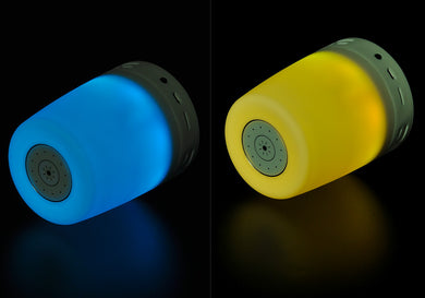 Bluetooth Lamp + Speaker - 7 Watt Speaker, Mood Lamp, Touch Button Contol, Hands Free, SD Card Slot