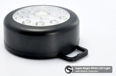 Portable Bright White LED Light - Motion Detection