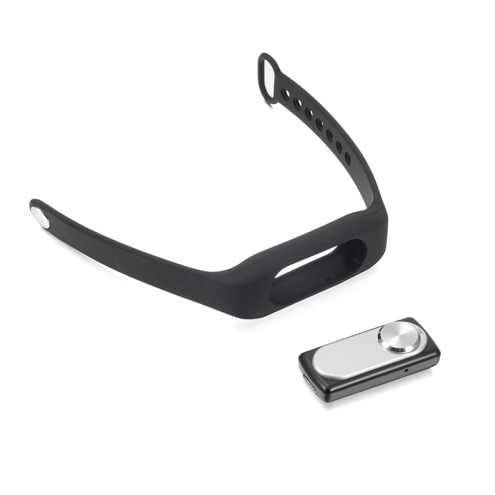 4GB Bracelet Voice Recorder - 20 Hours Usage, Up to 70 Hours Audio Storage, One-Key Recording, WAV