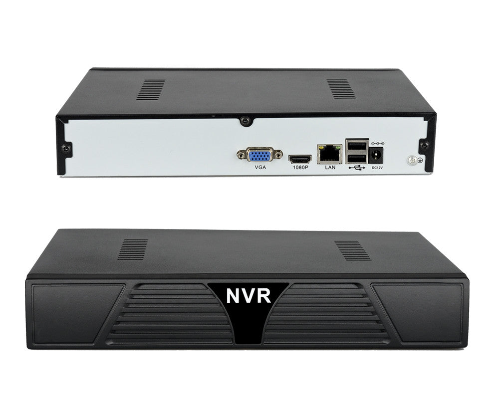8 Channel NVR Security System - Support IP + Speed Dome Cameras, 1080P 1 Channel Playback