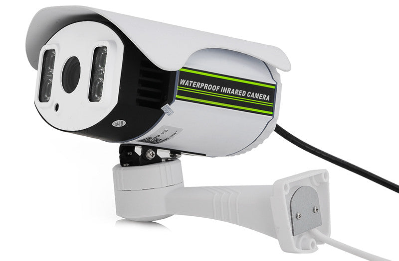 HD IP Security Camera - 1/4 Inch CMOS, 720p, 4x Zoom, H.264, 4x SMD IR Array LED Light, 100M Night Vision, Wi-Fi