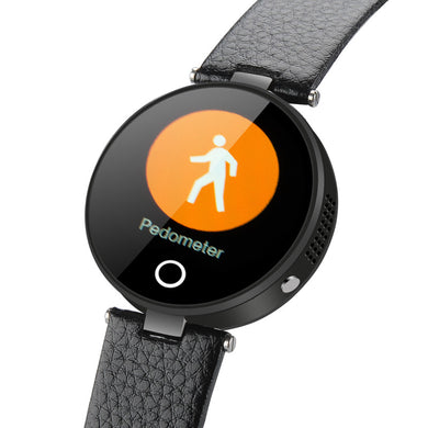 ZGPAX S365 Bluetooth Smart Watch - SMS + Notification Function, Sleep Monitor, Sedentary Reminder, Pedometer, Anti Lost (Black)