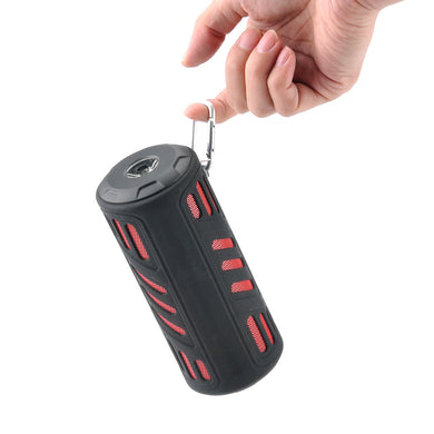 Portable Rugged Bluetooth Speaker - Bluetooth 4.0 + EDR, 4000mAh battery, Power Bank Function, Flashlight, Watherproof