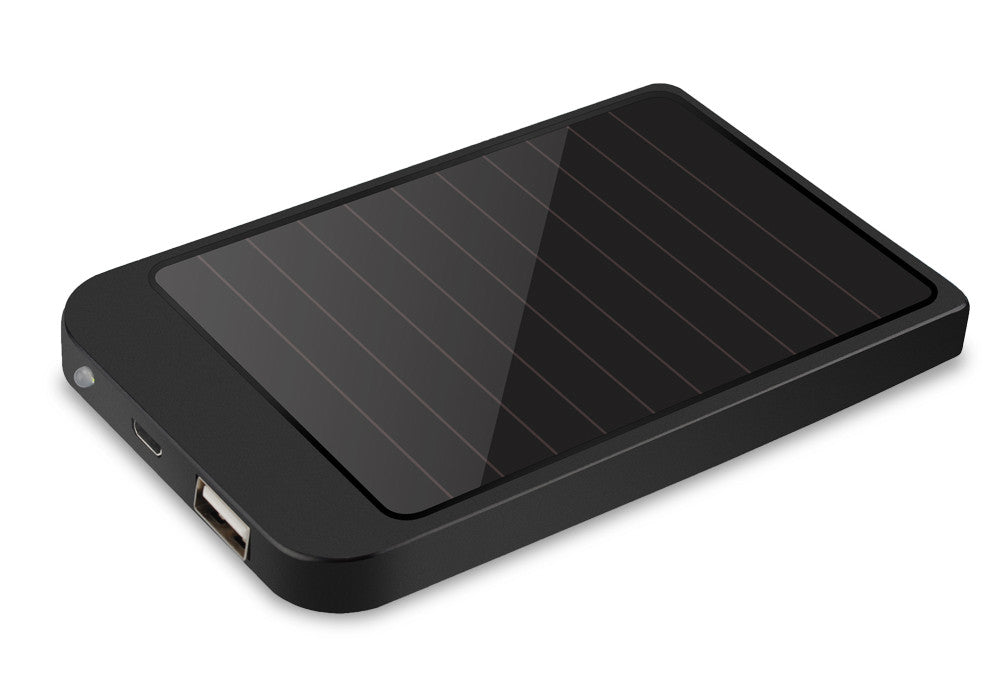 Solar Gadget Charger - 2600mAh Power Bank, Portable