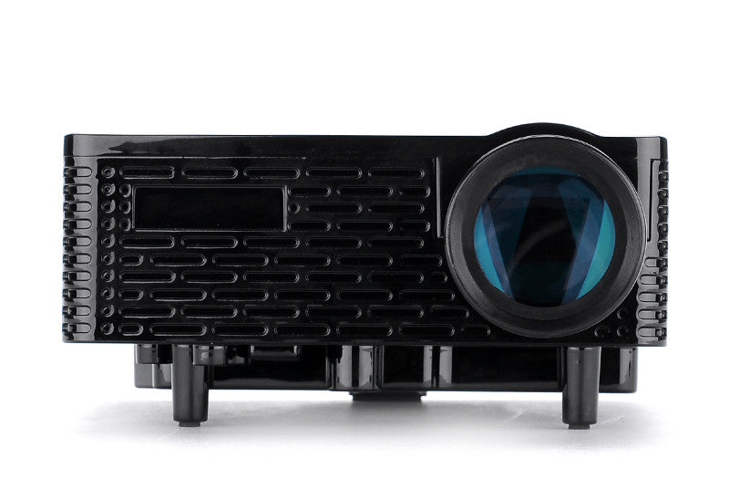 Mini Projector - 60 Lumens, 300:1 Aspect Ratio, 1.67 Million Displayable Colors, 5 Input Terminals: AV / VGA / USB / SD / HDMI