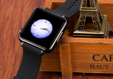 Bluetooth Smart Watch Phone - GSM SIM Card Slot, Phone book, Call Answer, SMS, 32GB Micro SD Slot (Black)