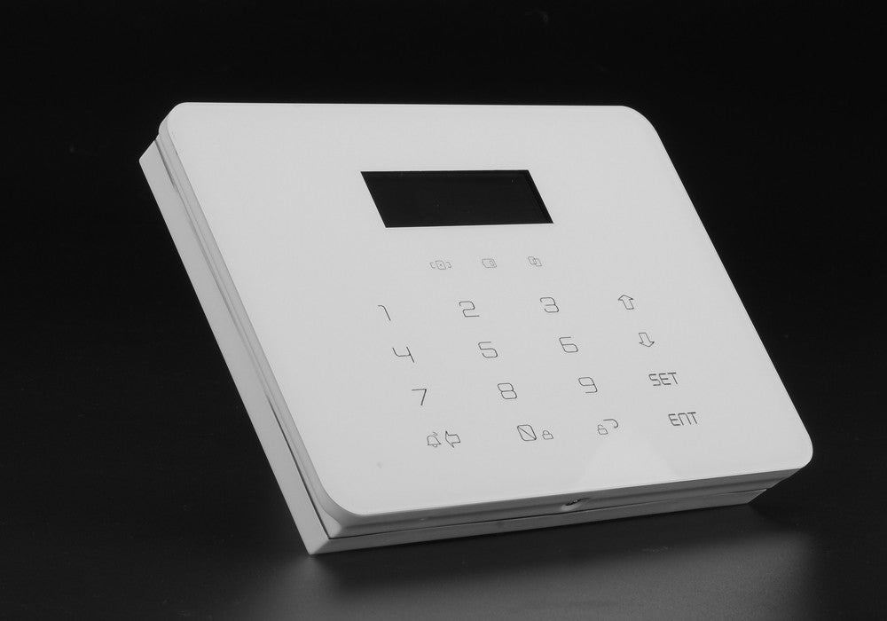 GSM+PSTN Wireless Security System - PIR Motion Detection, Door Sensor, Alarm Control, Loud Alarm Siren, SMS Notifications