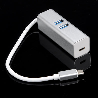 MacBook Type-C 2 Port USB Hub - 2 x USB 3.0, USB Type C, 5Gbps Data Speeds, USB2.0 Compatible