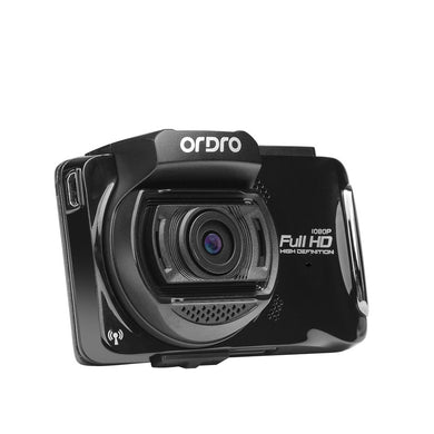 Ordro X5 Car DVR - Full HD 1080P, 2.7 Inch LCD Screen, GPS, Wi-Fi, Driver Fatigue Reminder, SD Card Slot, 1/3 Inch CMOS Sensor