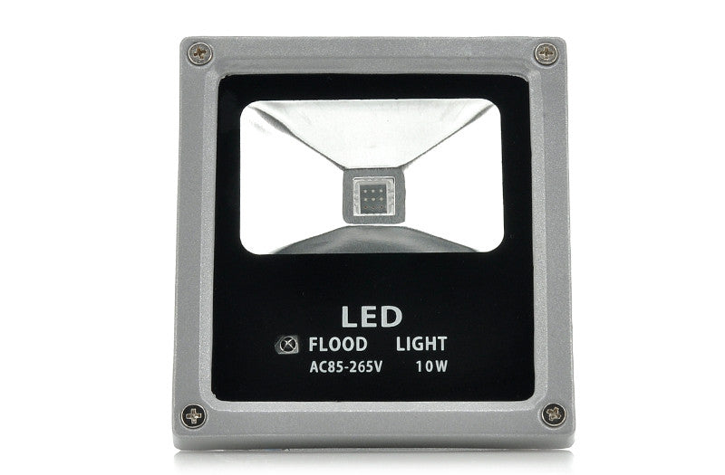 LED Flood Light - 10W, Waterproof, Outdoor Use, Multicolor, Remote Control
