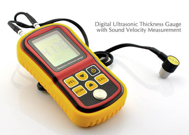 Digital Ultrasonic Thickness Gauge with Sound Velocity Measurement