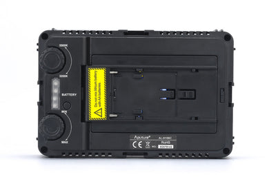 Amaran AL-H198C On Camera LED Light - 198 CRI95+ LEDs,  60 Degree Angle, Universal 1/4 Inch Hot Shoe, Diffusion Filter, Case