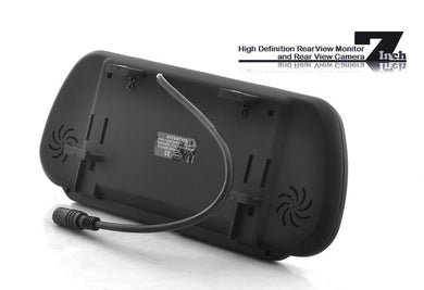 7 Inch High Definition Rear View Monitor + Rear View Camera - 800x480, 4:3, 16:9