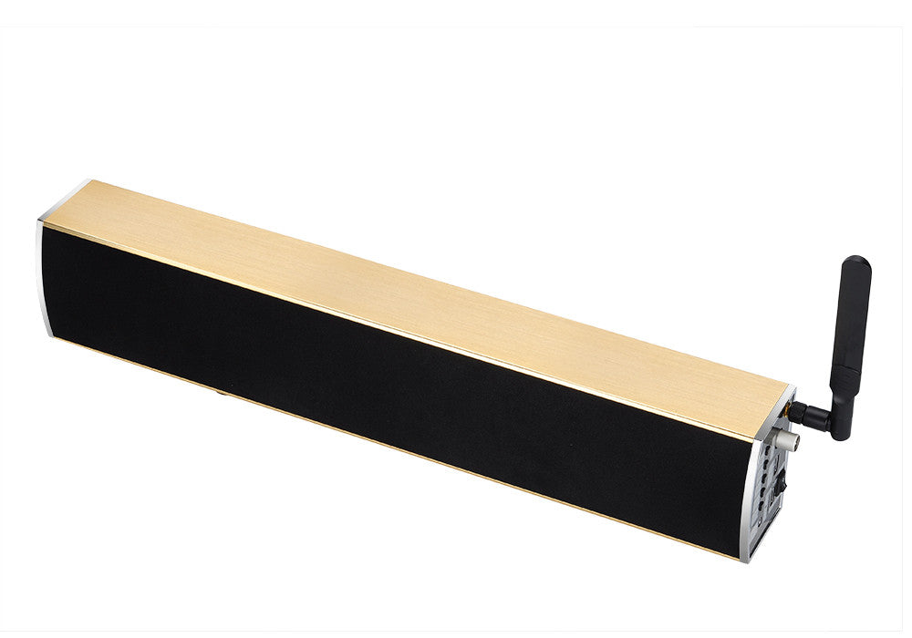 Android TV Box + Soundbar - 4Kx2K, Android 5.1, Quad Core CPU, DVB-T2, 50 Watt Audio, HDMI, Wi-Fi, Kodi (Gold)