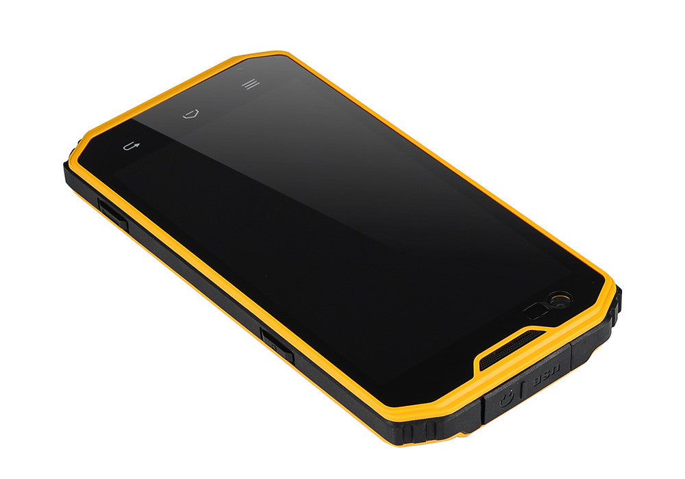 MFOX A7 Pro Rugged Smartphone - 5.5 Inch 1920x1080 Screen, MTK6595 Octa Core CPU, IP68, 4G, Android 4.4, 3GB+32GB (Yellow)