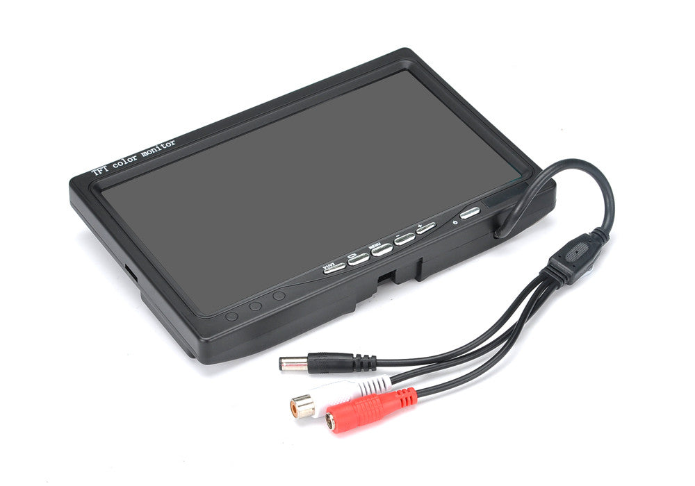 Underwater Fishing Camera - 1/3 Inch CMOS, 7 Inch LCD Screen, Protective Carry Case, 12 LED Lights, 15 Meter Depths