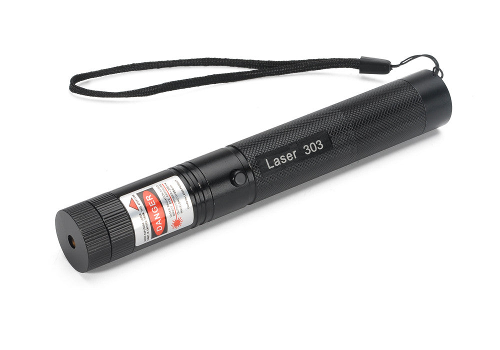 50mW Red Laser Pen - 2000 To 3000 Meters Range, 650nm, Safety Lock