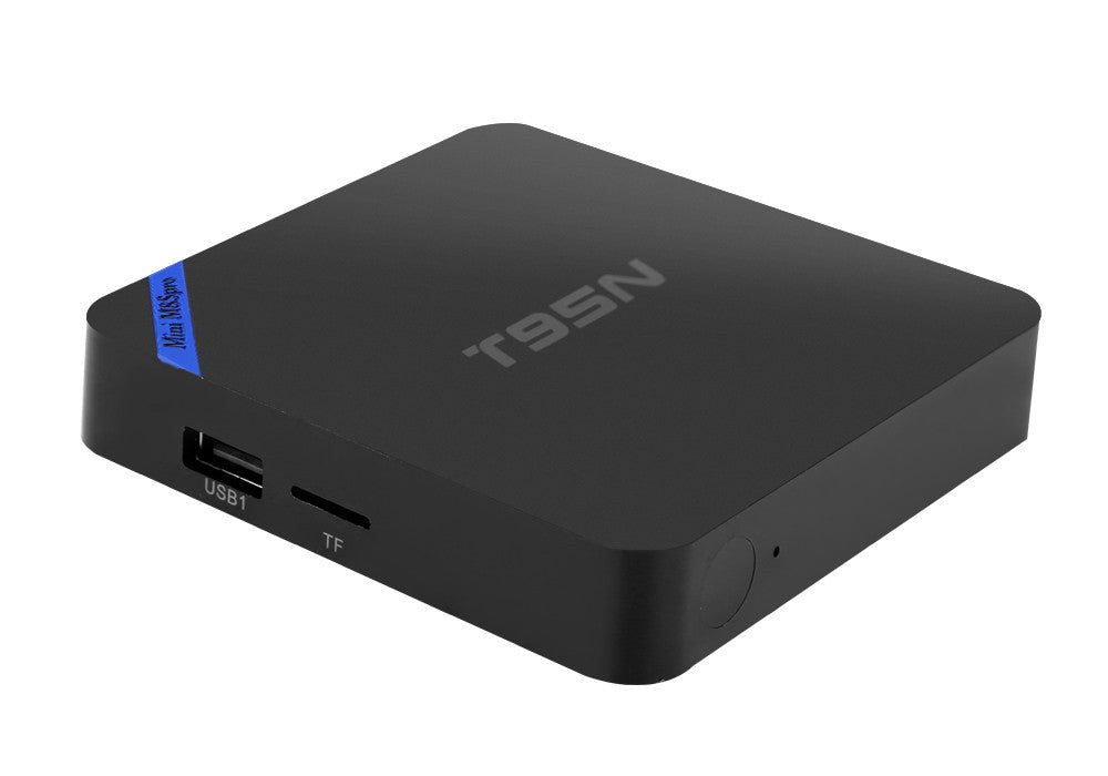T95N-Mini M8Spro Android TV Box - 4K, Amlogic S905 Quad Core CPU, Bluetooth 4.0, Kodi, HDMI, 2GB RAM + 8GB Memory