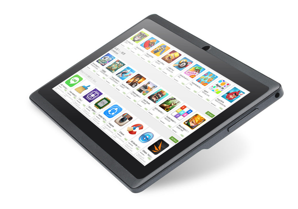 7 Inch Android 4.4 Tablet 'Eta' - Quad Core A33 CPU, Mali-400 GPU, 8GB Internal Memory, OTG (Black)