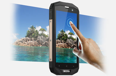 MANN ZUG 5S 4G Smartphone - 5 Inch HD 1280x720 screen, Qualcomm MSM8926 Quad Core CPU, IP67, Android 4.4 (Golden)