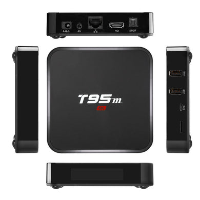 T95m Android TV Box - 2GB RAM, Amlogic S905 CPU, Android 5.1, Kodi 16.0, 4Kx2K, Wi-Fi, Optical SPDIF, OTG