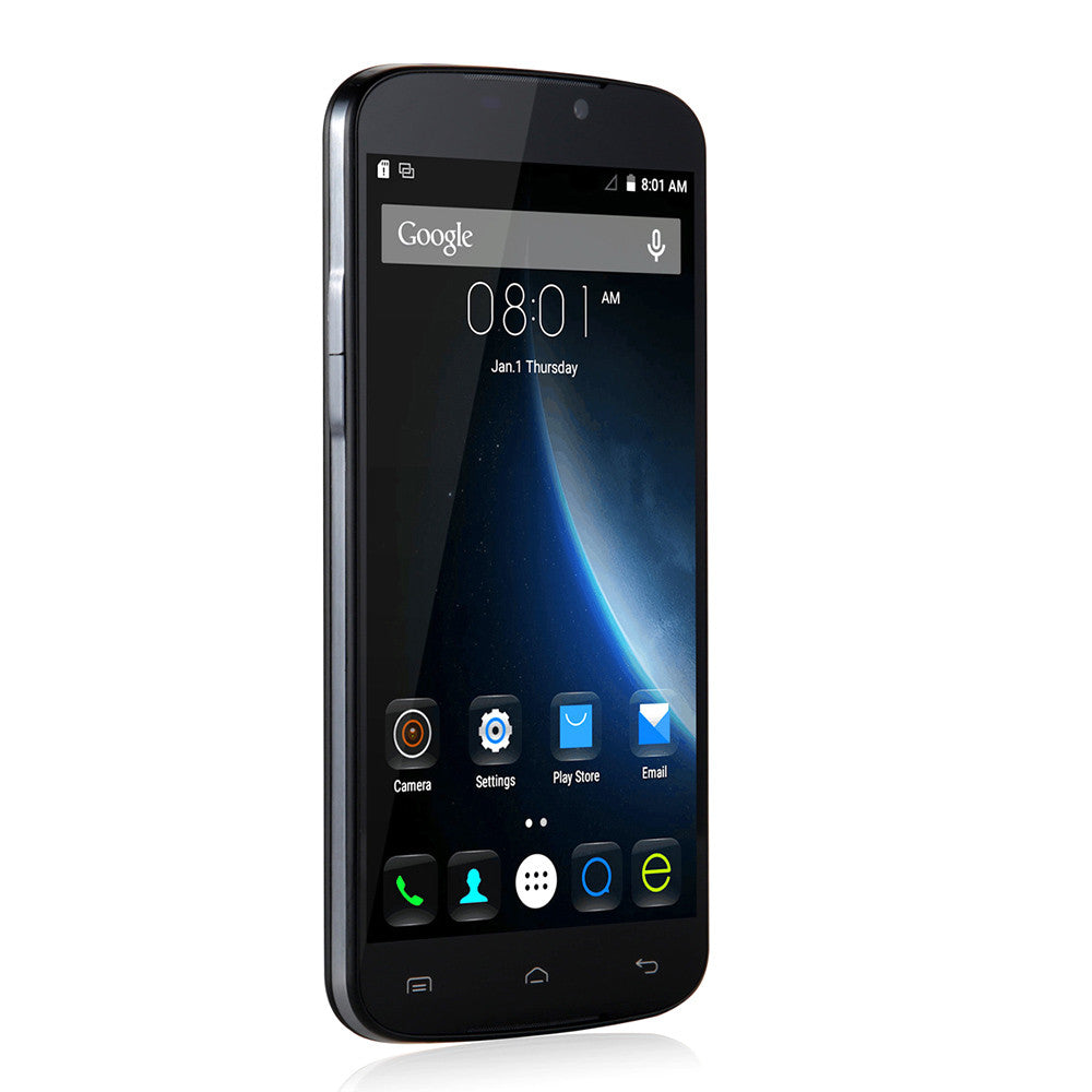 DOOGEE X6 Pro Smartphone - 5.5 Inch HD Screen, Android 5.1, 4G, 2GB RAM + 16GB ROM, Smart Wake, Gesture Sensing (Black)