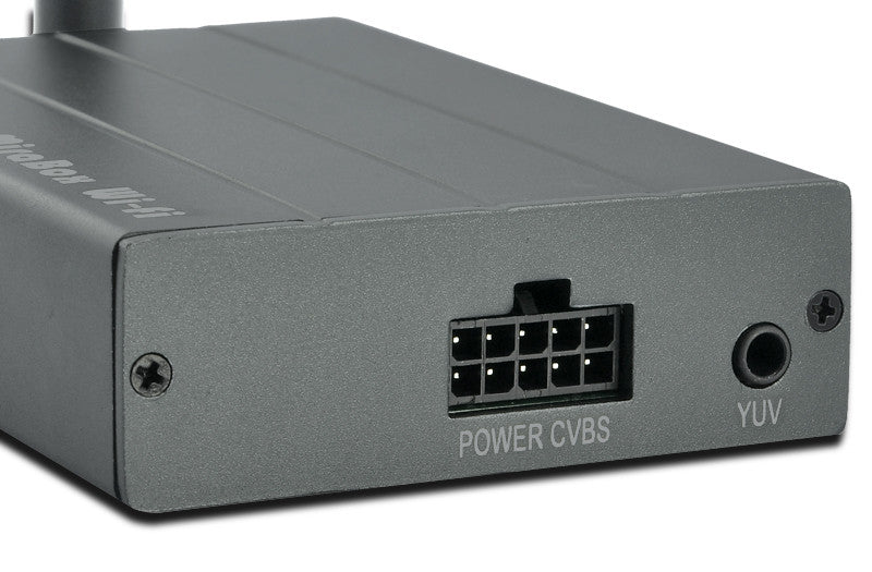 Car Wi-Fi Mirabox - Wi-Fi Airplay + Miracast + Allshare Cast, Screen Mirroring for Smart Phones, RCA Output for Car Video