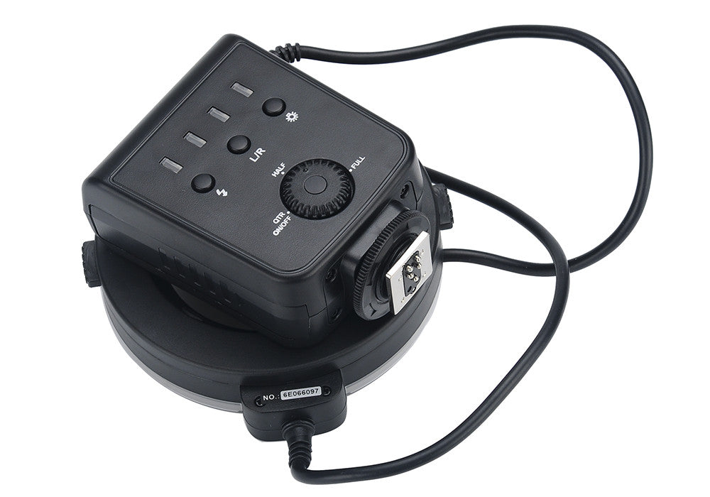 Aputure Amaran HN100 Halo Ring Flash - 100 CRI 95+ LEDs, 8 Adapter Rings