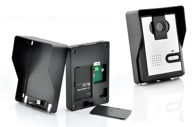 Wireless Video Door Phone with Triple Receivers 