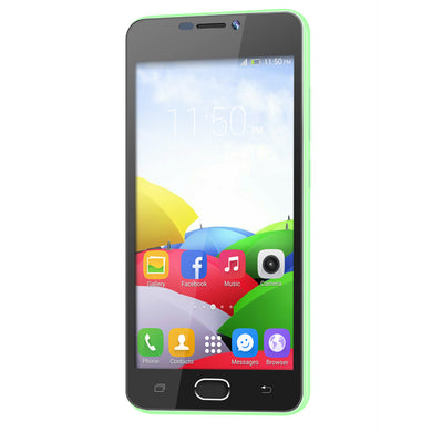 Blackview BV2000 Smartphone - Dual SIM 4G, Android 5.1, 5 Inch HD Screen, Quad Core CPU, Motion Control, Smart Wake (Green)