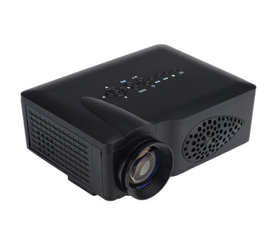 Compact MINI LED 750 Lumen Projector - 800:1 Contrast Ratio, Projections Size 45 To 125 Inches, HDMI, VGA, AV, SD Card