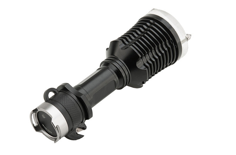 CREE XM-L T6 LED Diving Flashlight - IPX7, 1200 Lumens, 5 Light modes, Emergency Hammer + Cutter