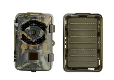 1080P FHD Trail Camera - 16MP, 1/4 Inch CMOS Sensor, 2.4 Inch LCD Screen, Nigh Vision, IP54, 0.5Sec Trigger