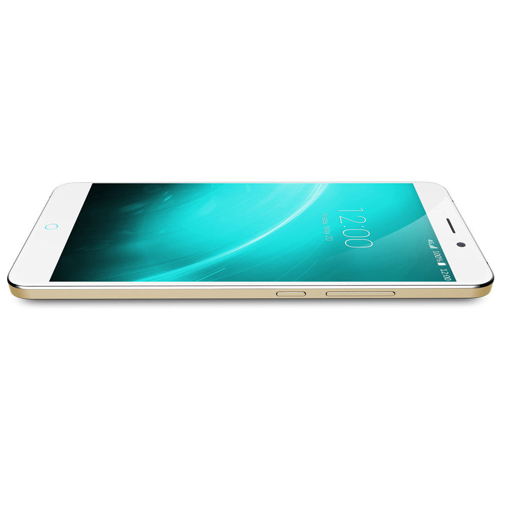 UMI Super Android Smartphone - 64 BIT Octa Core CPU, 4GB RAM, 4G Dual SIM, Android 6.0, 256GB SD Slot, Quick Charge (Gold)