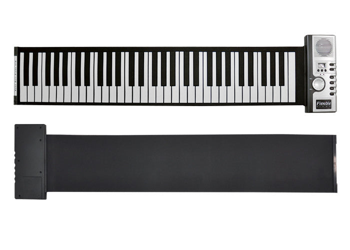 Flexible Roll Up Synthesizer Keyboard Piano with Soft Keys