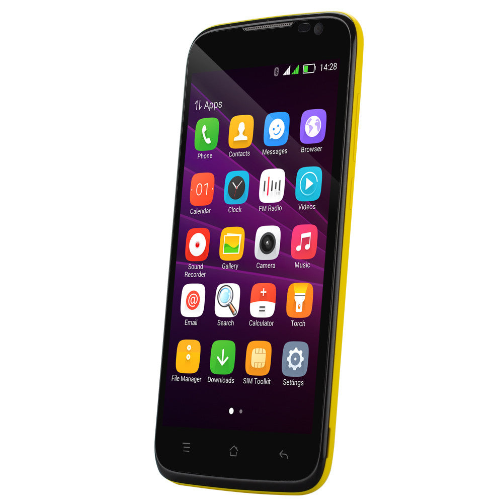 Blackview Zeta 5 Inch Smartphone - Octa core CPU, 1GB RAM, 720p IPS screen, 5MP Front + 8MP Rear Camera, Dual SIM (Orange)